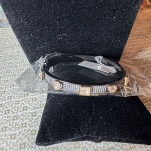 Park Lane Black and Gold Bauble Bracelet